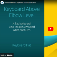 Hands and Wrists Keyboard Above Elbow Level thumbnail