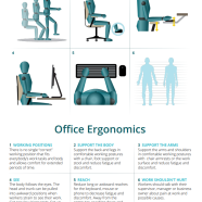 Office ergonomics poster 1 thumbnail